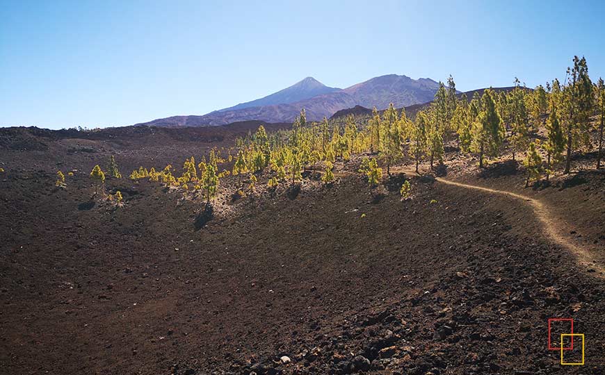 Mirador de Samara - vistas del Teide