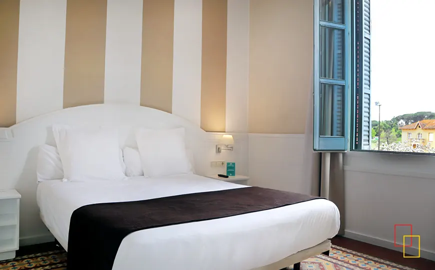 Habitación Doble Estándar del 1881 Hotel Balneario Vichy Catalán
