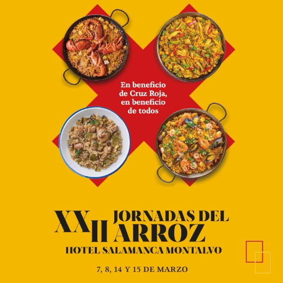 XXII Jornadas del Arroz en Salamanca - días 7, 8, 14 y 15 de marzo 2026