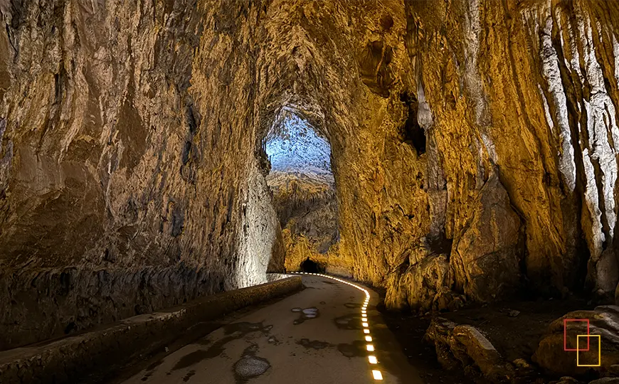 Acceso peatonal a Cuevas del Agua por la Cuevona