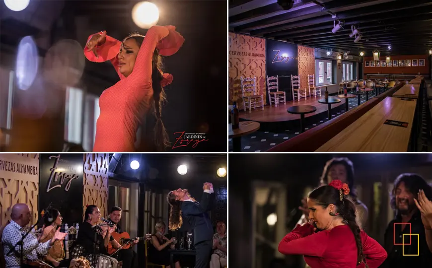 Flamenco en Jardines de Zoraya, tablao del Albaicín