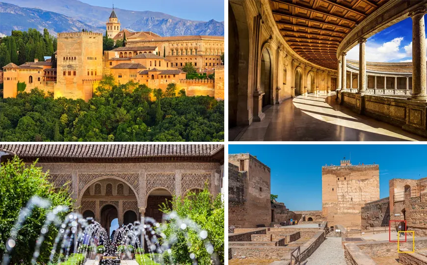 Visita guiada por la Alhambra: Generalife, Alcazaba y Palacio de Carlos V