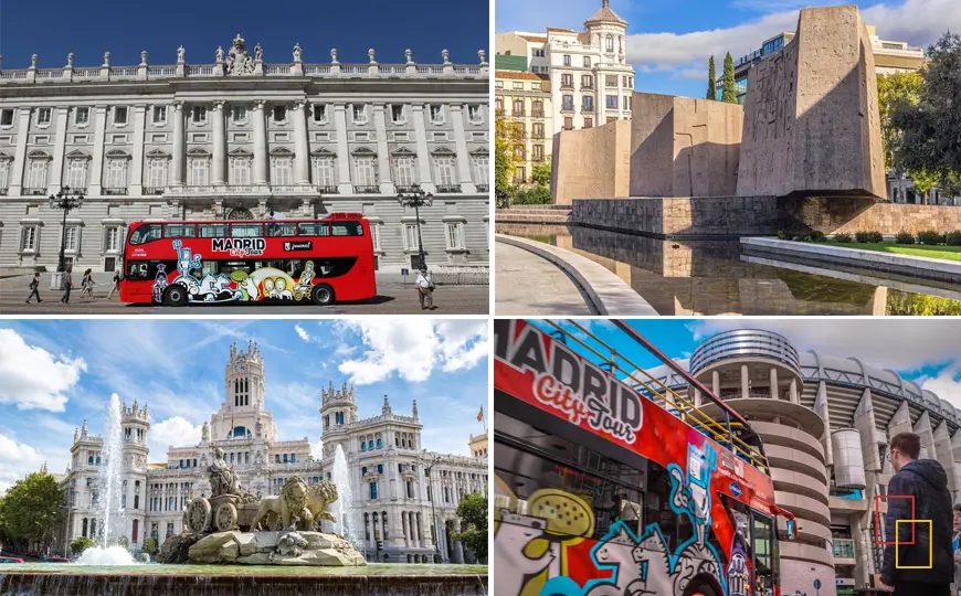 Autobús turístico de Madrid City Tour