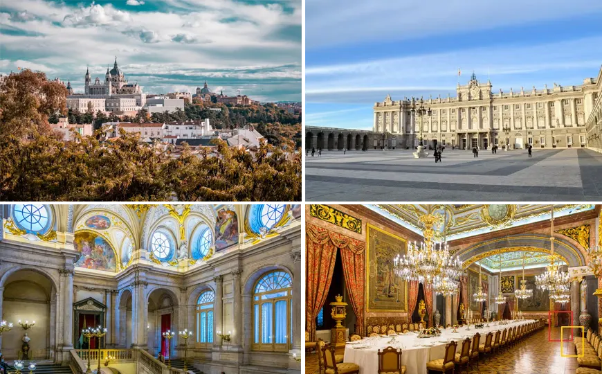 Visita guiada por el Palacio Real de Madrid