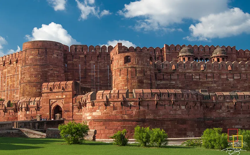 Fuerte de Agra de arenisca roja