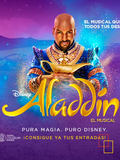 Aladdín, el musical, en el Teatro Coliseum