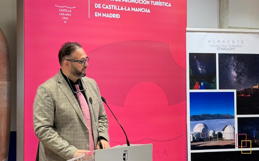 Raúl Moreno, vicepresidente de APEHT, durante su intervención
