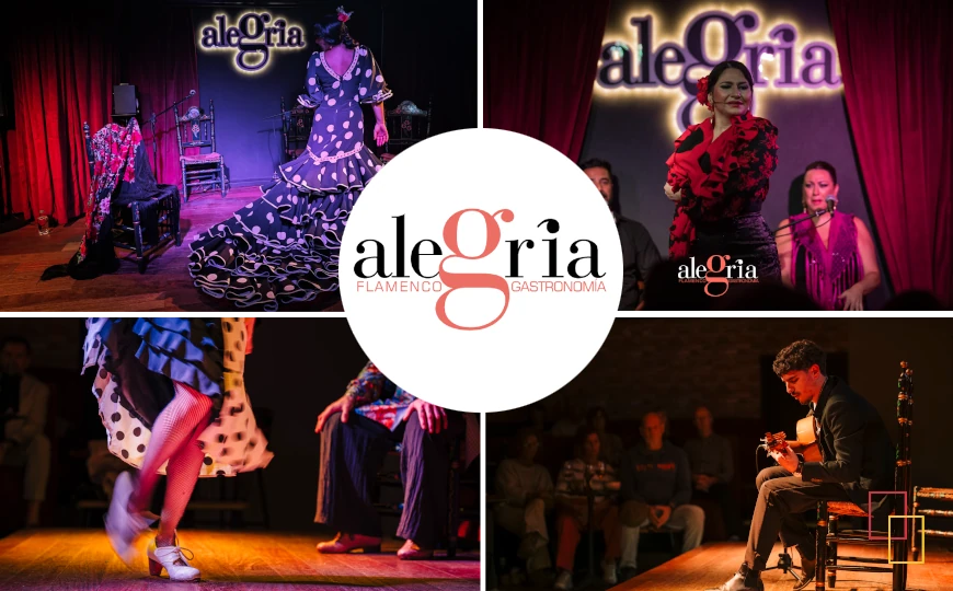 Alegría Flamenco y Gastronomía en Málaga, uno de los mejores tablaos de flamenco de España