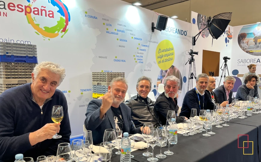 Almuerzo VIP en el stand de Saborea España durante Madrid Fusión 2026