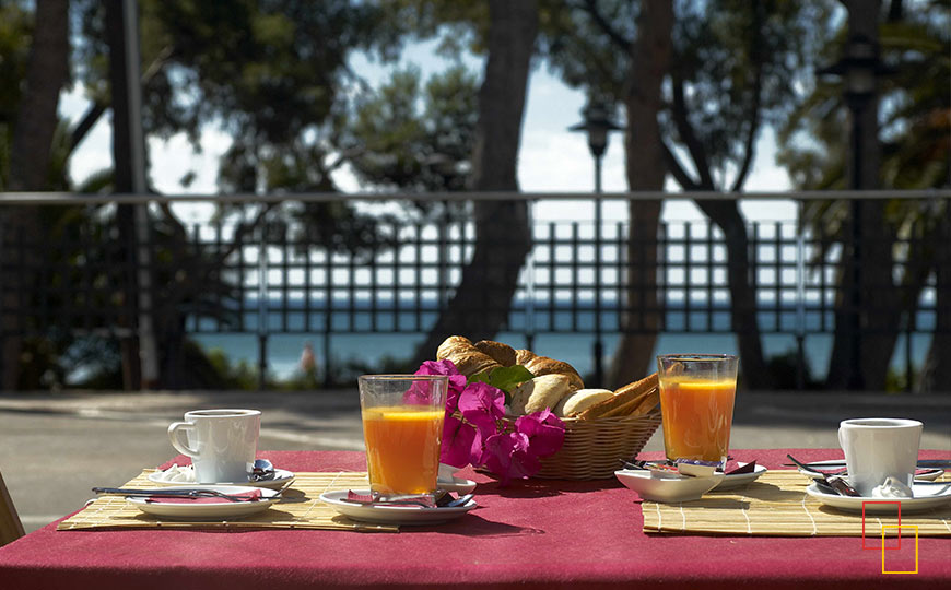 Desayunos saludables en el hotel Voramar