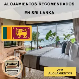 alojamientos recomendados en Sri Lanka