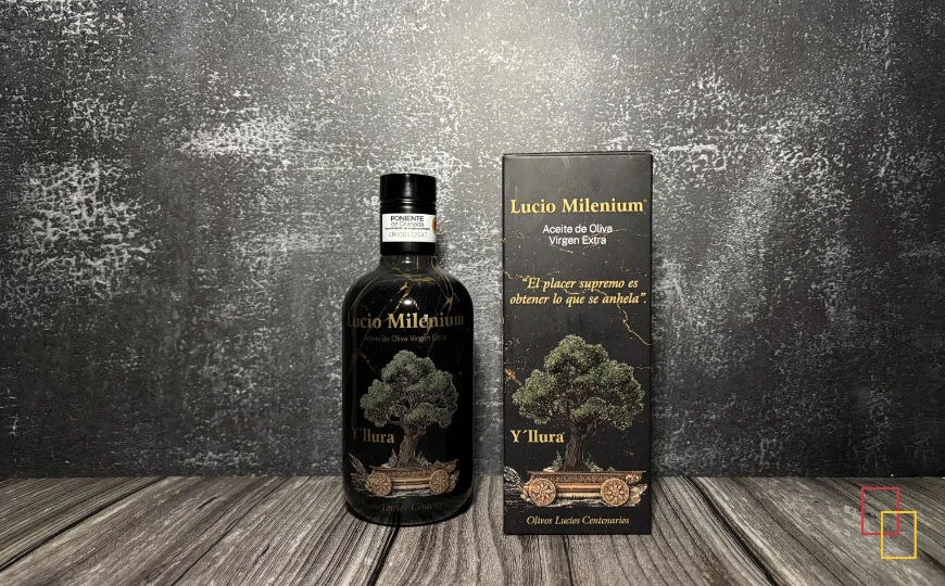 Lucio Milenium AOVE monovarietal lucio de Granada aceite gourmet de cosecha limitada entre los mejores aceites de oliva virgen extra de España 2026