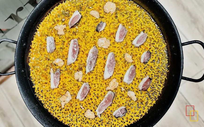 Arroz con magret de pato y foie en Arroces El Pillo (Beniaján, Murcia)