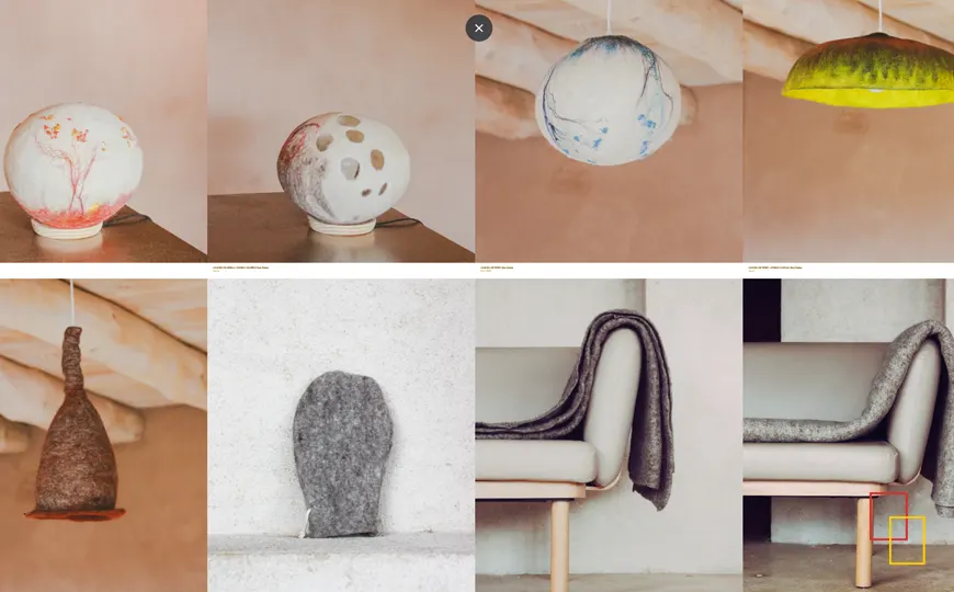 Artal: piezas artesanas de lana con técnica de fieltro húmedo