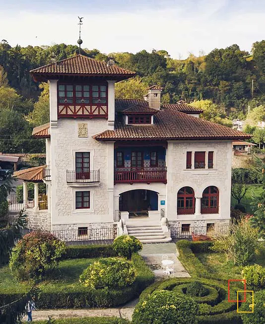 Antiguo palacete modernista del 1922