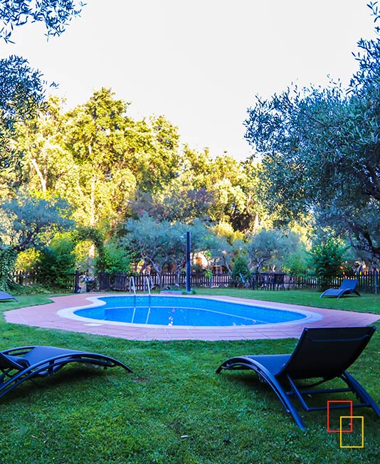 Piscina del Hotel Rural El Retiro de San Pedro