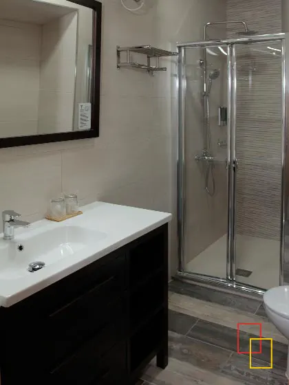 baños de las habitaciones