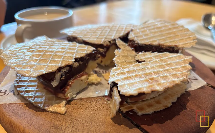 Oblea de Nutella con mascarpone
