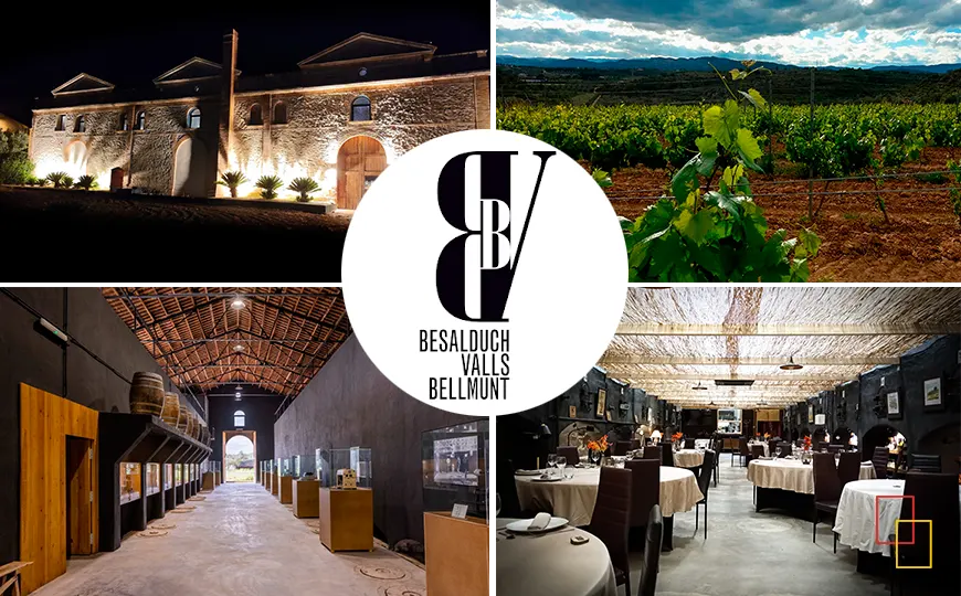 Bodegues Besalduch Valls & Bellmunt: antigua bodega cooperativa reconvertida en espacio de enoturismo en Sant Mateu