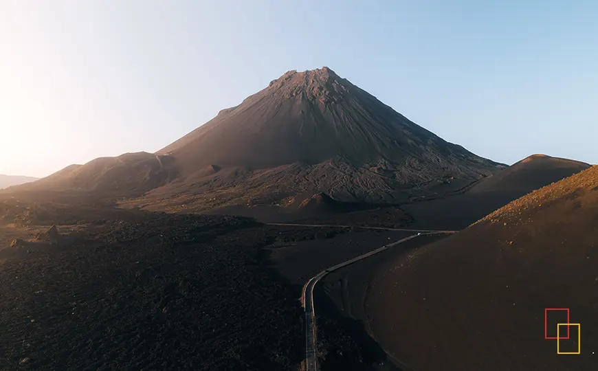 Pico do Fogo al amanecer