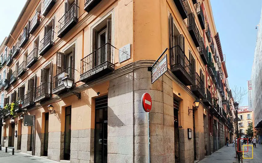 calle de quevedo, barrio de las letras