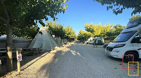 Camping El Roble en Valderrobres, Teruel