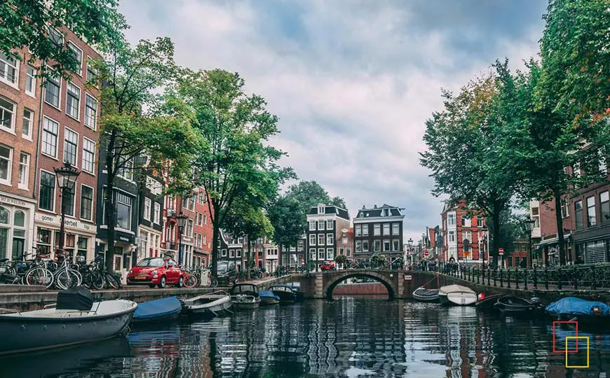 Canal de Ámsterdam