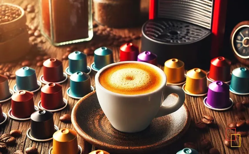 Variedad de cápsulas de café compatibles