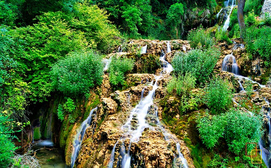 orbaneja del castillo, cascada