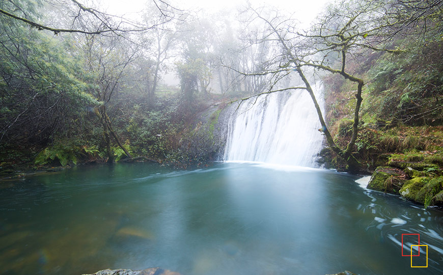 Cascada San Xusto en Lousame