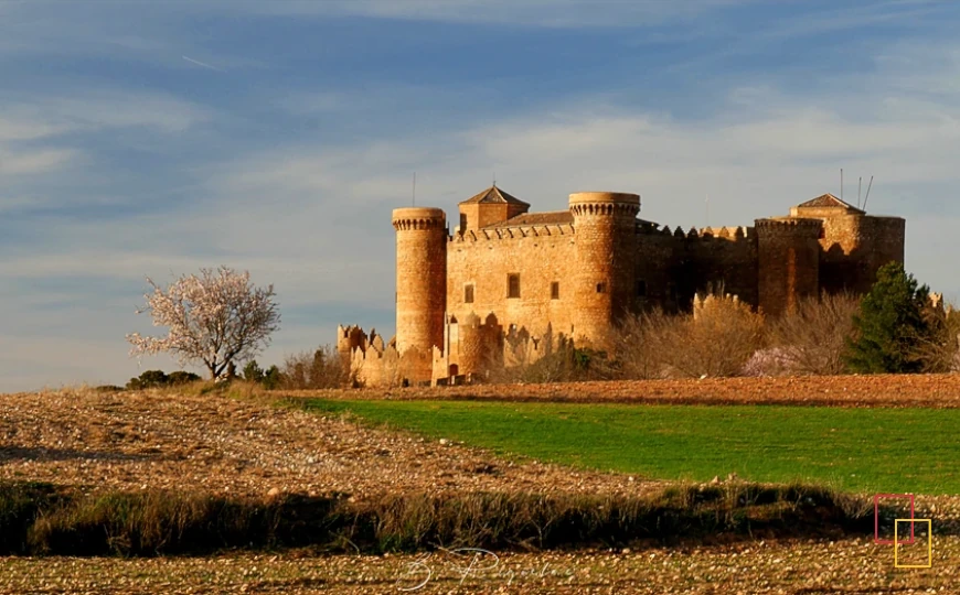 Castillo medieval de Belmonte en Cuenca