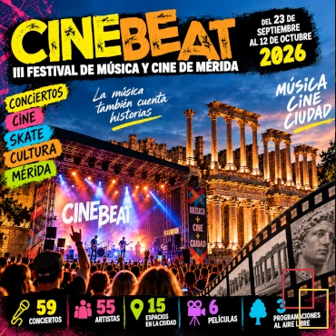 CineBeat 2026, Festival de Música y Cine de Mérida