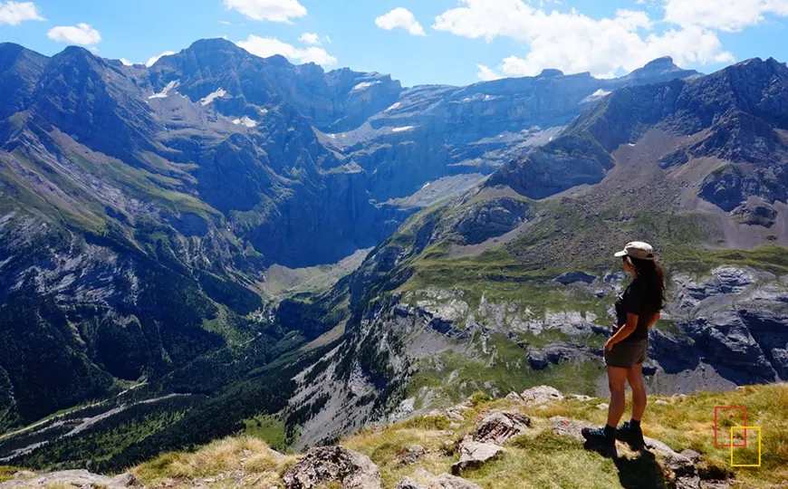 Circo de Gavarnie desde el Pic de la Pahule