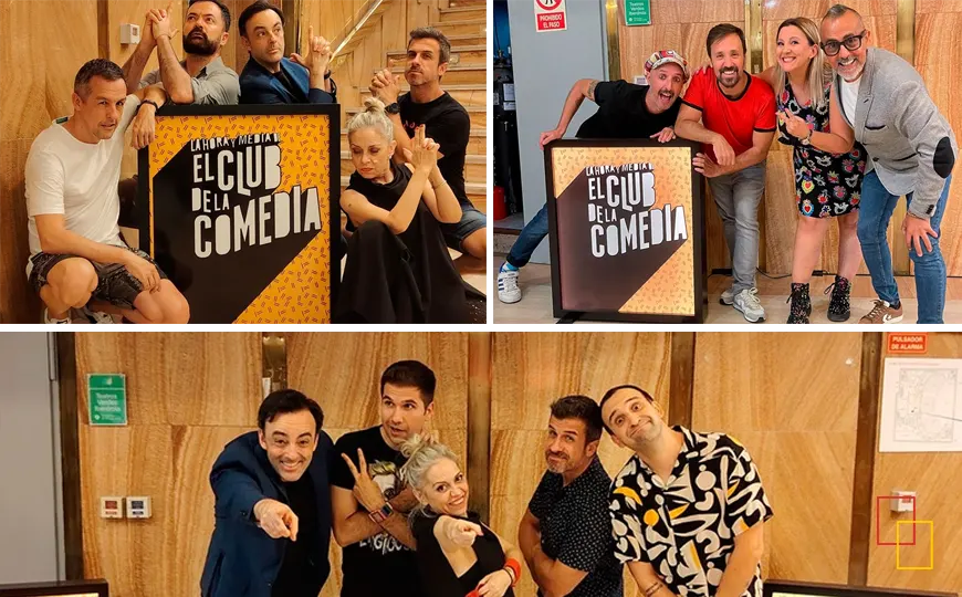 Monólogos en La Hora y Media del Club de la Comedia