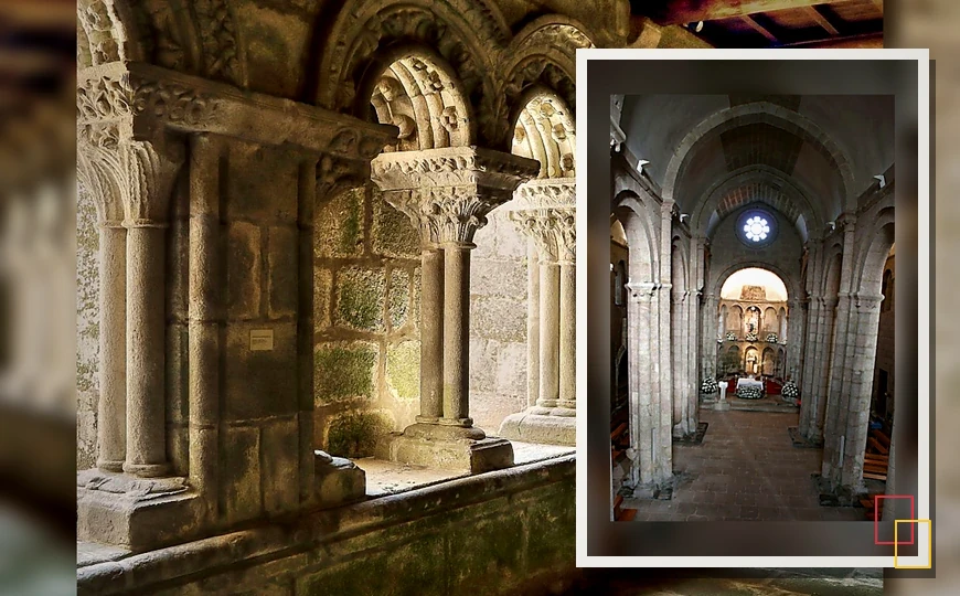 Colegiata de Santa María a Real do Sar en Santiago de Compostela