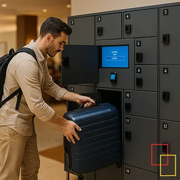Consignas de equipaje en hoteles céntricos