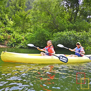 Descenso del Sella en canoa