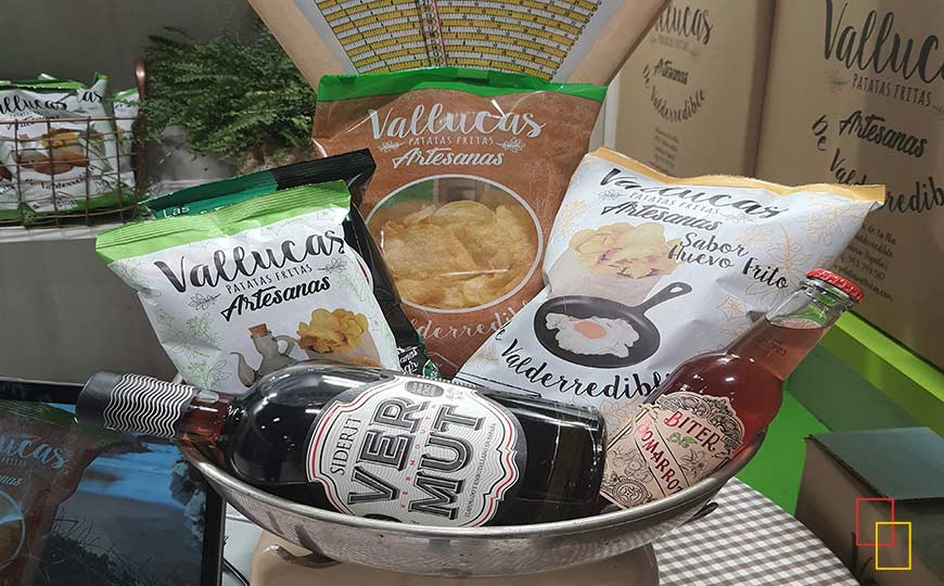 Destilería Siderit, patatas Vallucas y Lagar de Somarroza