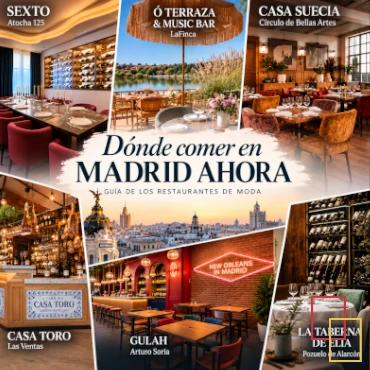 Dónde comer en Madrid: restaurantes de moda