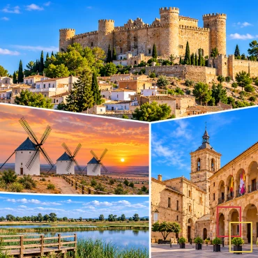 Qué ver en la comarca El Záncara, Cuenca: Castillo de Belmonte, molinos de Mota del Cuervo y pueblos de La Mancha