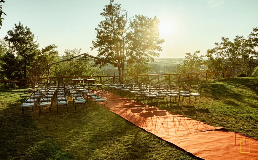 Ceremonia de boda al aire libre en EntreOlivares