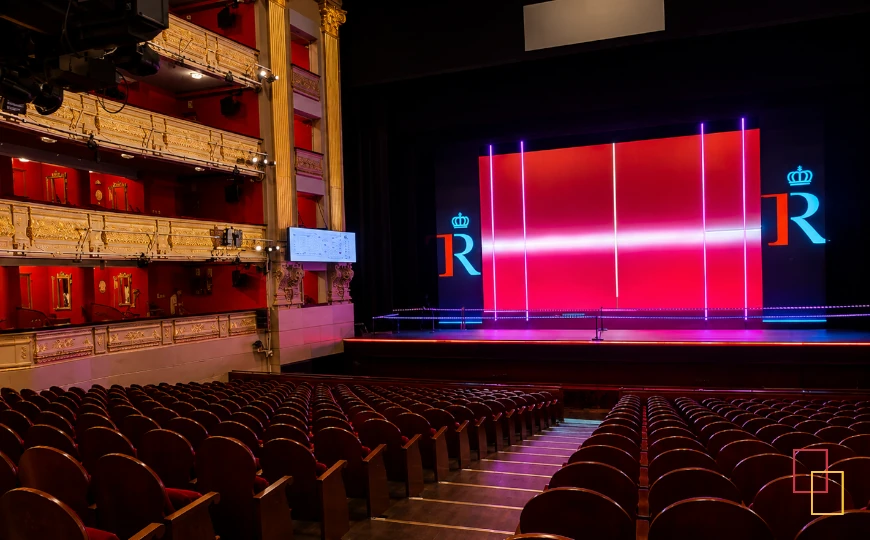 Escenario del Teatro Real