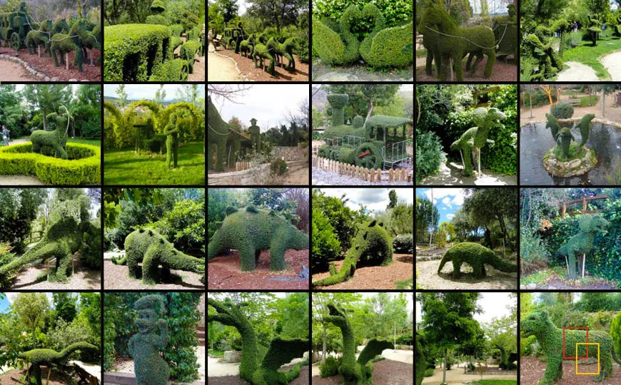 esculturas El Bosque Encantado