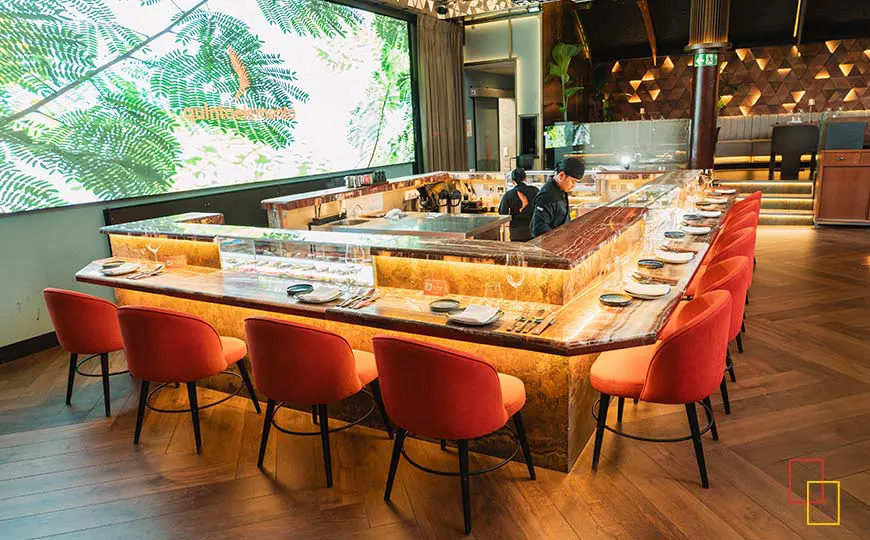 espacio gastronómico QE Omakase