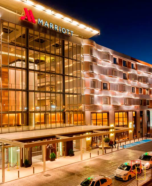 Fachada Madrid Marriott Auditorium Hotel & Conference Center