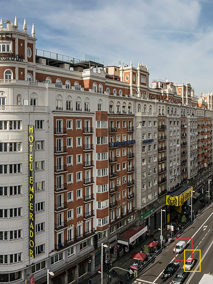 Fachada - Hotel Emperador Madrid