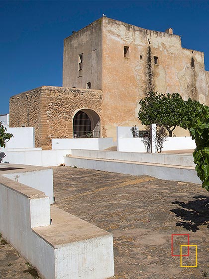 Parte trasera de la iglesia de Sant Francesc