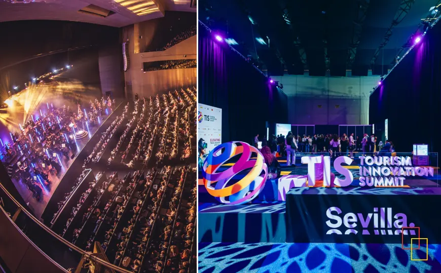 FIBES Sevilla: palacio de congresos con auditorio divisible de más de 3.150 butacas y grandes pabellones expositivos