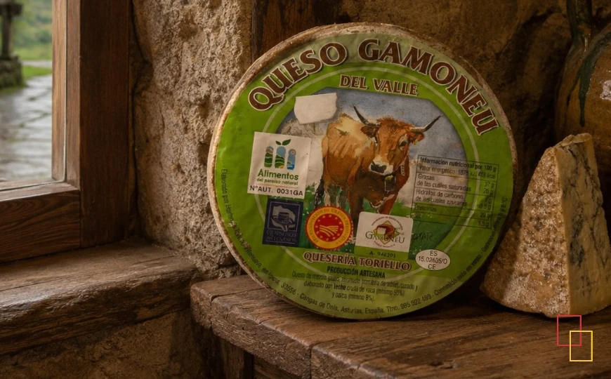 Queso Gamonéu en la Feria del Quesu y el Vinu de Avilés 2026