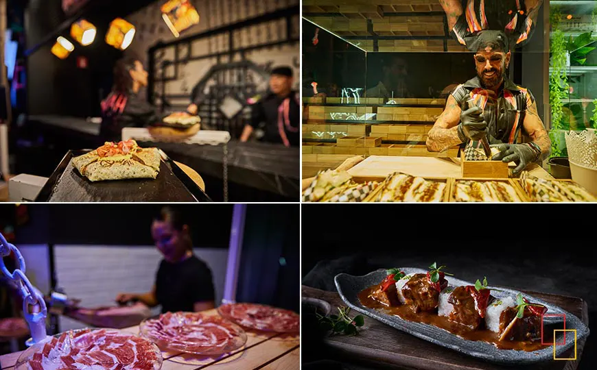 Gastronomía internacional - WAH Madrid